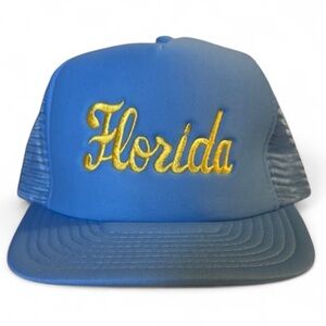 VINTAGE Florida Trucker Hat o/s